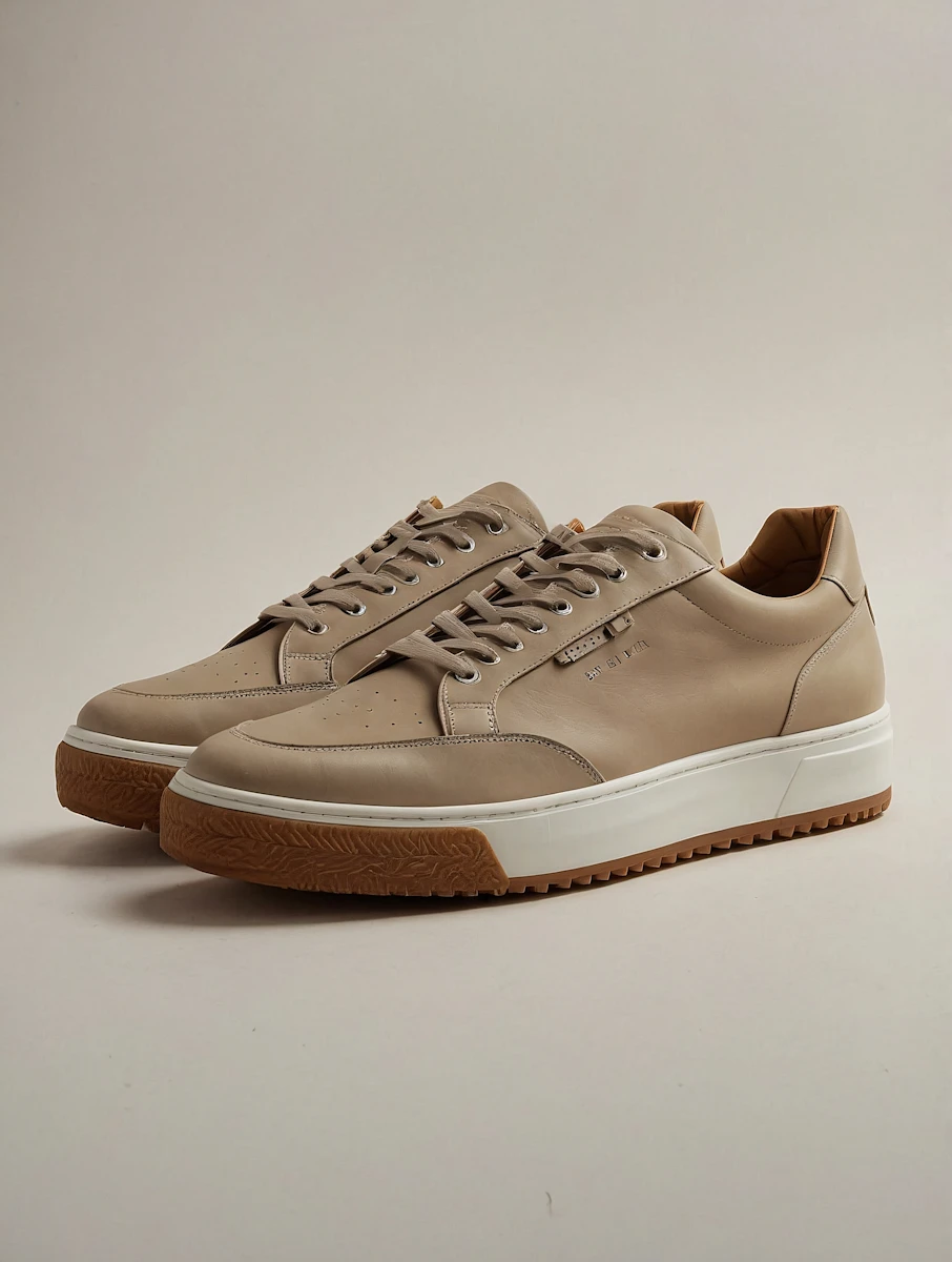 Beige Sneakers